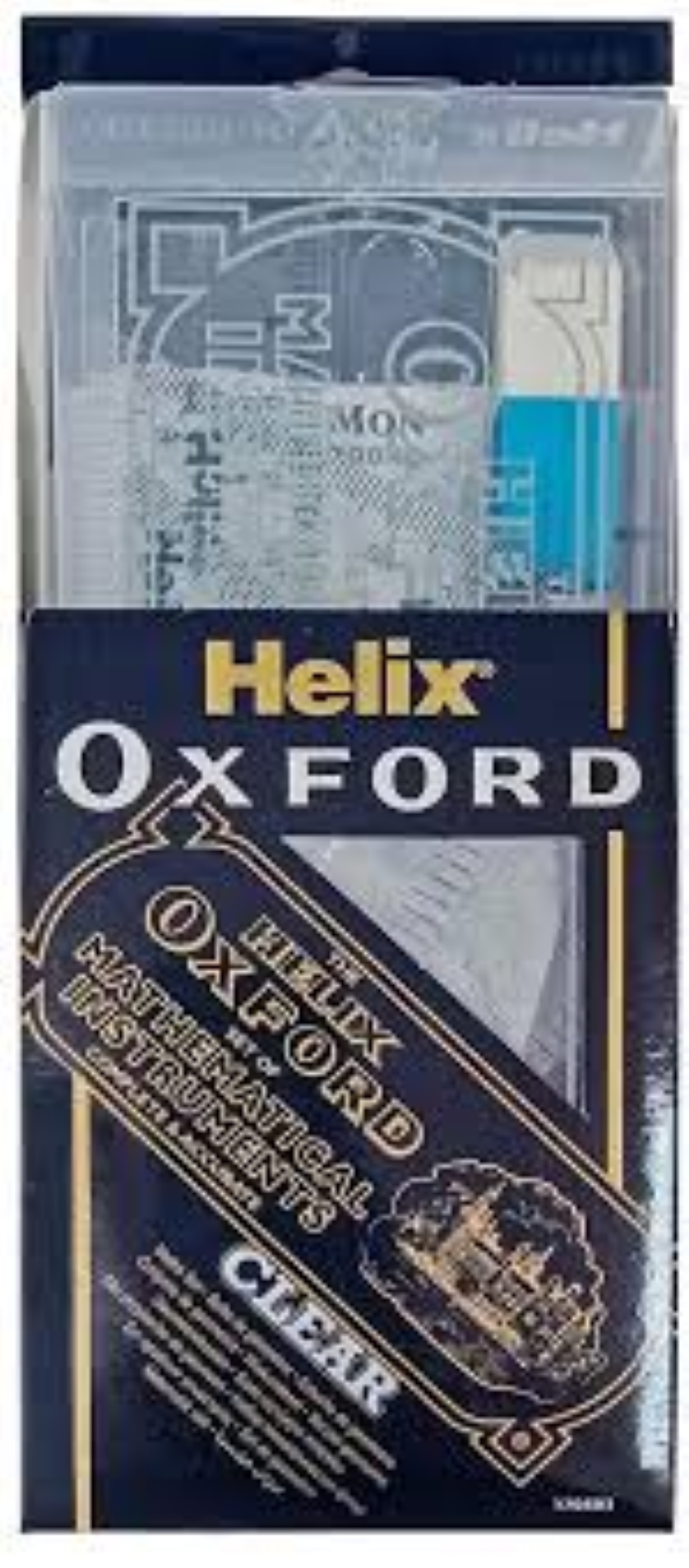 HELIX OXFORD MATHEMATICAL PLASTIC CLEAR SET